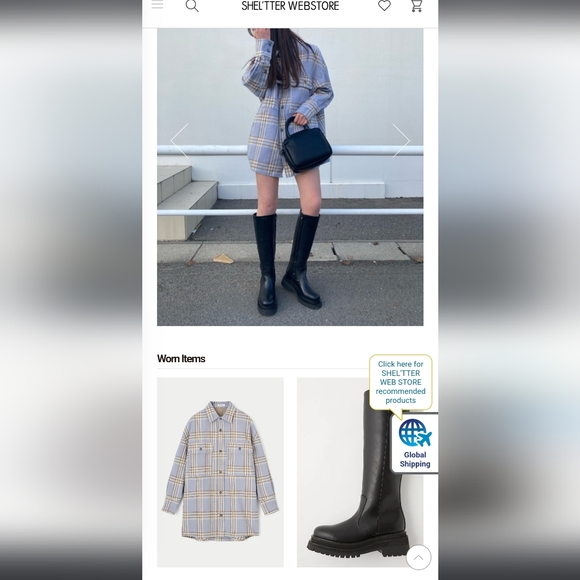 Moussy Oversized Women's Heavy Flannel Plaid Shacket shirt jacket lagenlook rare - Picture 10 of 10